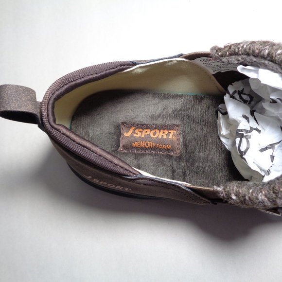 JSport by Jambu Size 11 M ALICE Dark Brown Slip On Loafers New Women's Shoes - Picture 15 of 16